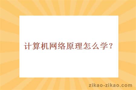 计算机网络原理