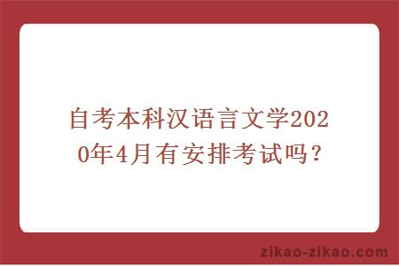 自考本科汉语言文学